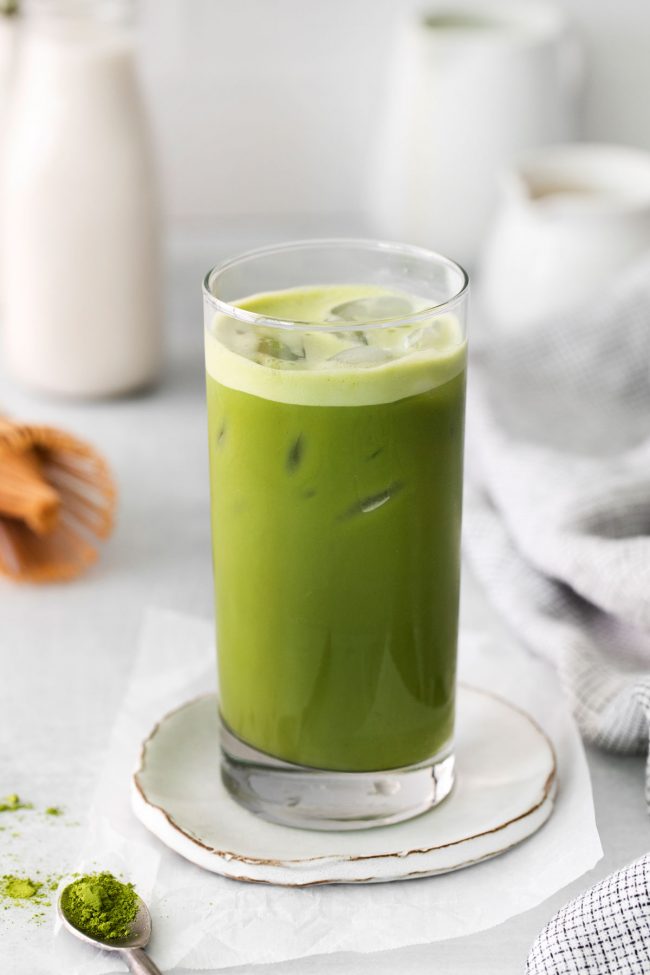 Starbucks Iced Matcha Latte Copycat - Modern Farmhouse Eats