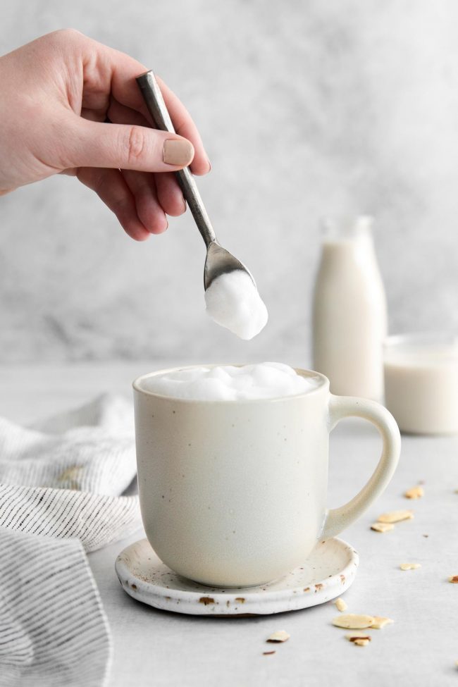 Easy tips for steaming almond milk