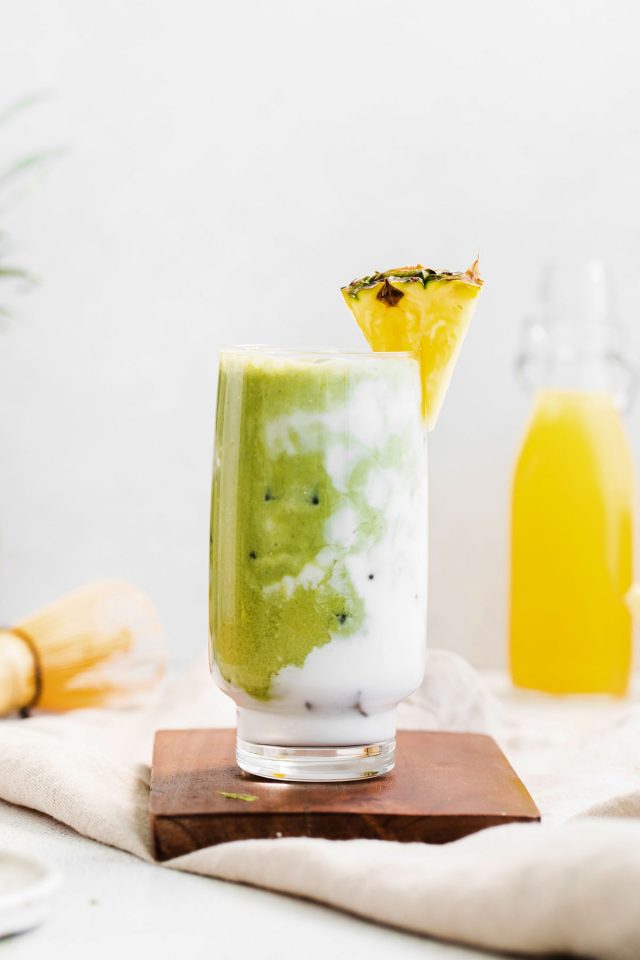 Pineapple Matcha (Starbucks Copycat) - Texanerin Baking