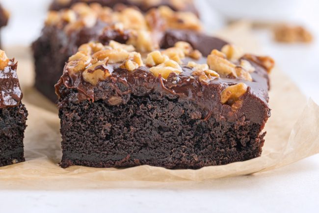 Chocolate Walnut Cake - Texanerin Baking