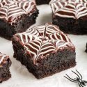 Spiderweb Brownies