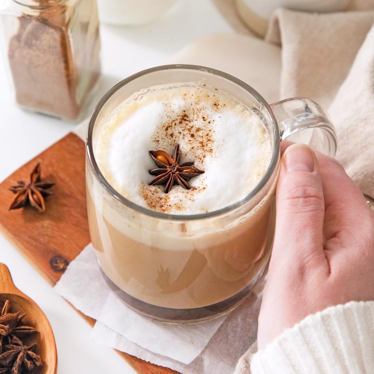 Dirty Chai Latte - Texanerin Baking