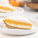 No-bake Pumpkin Cheesecake Pie