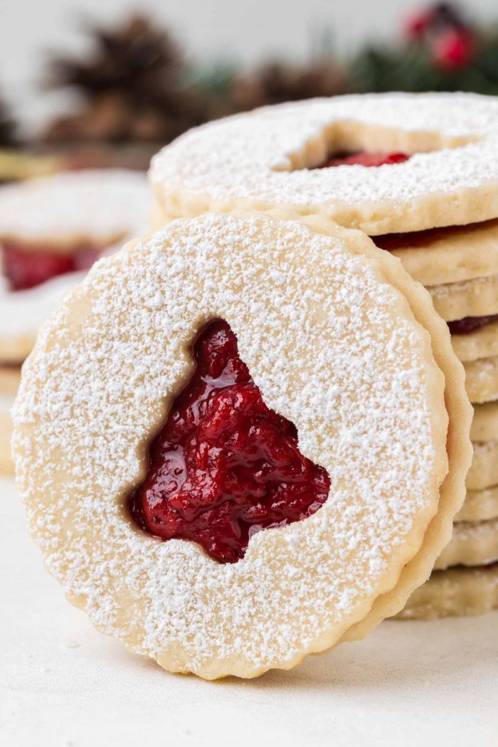 Austrian Linzer Cookies Recipe - Texanerin Baking
