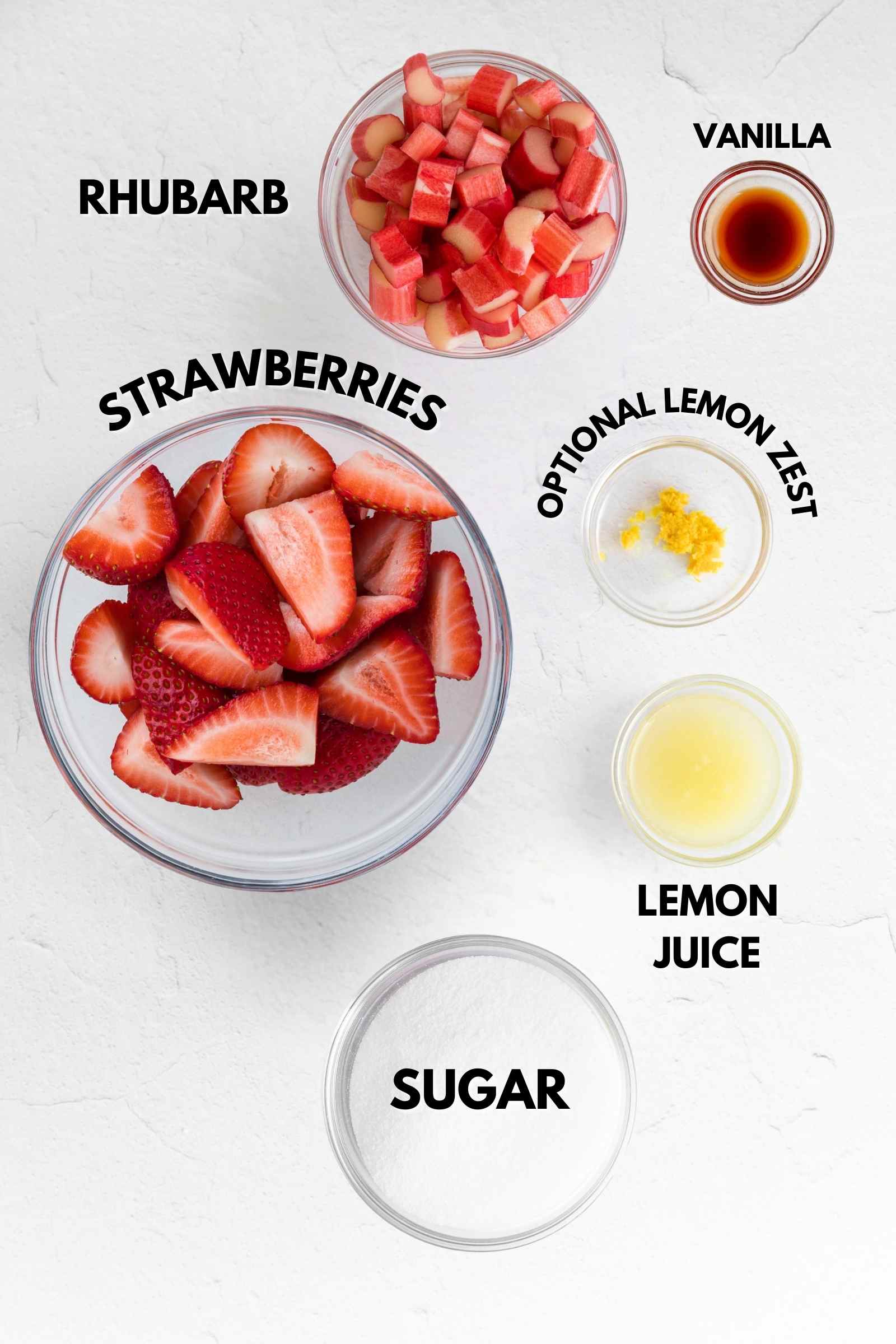 ingredients laid out to make