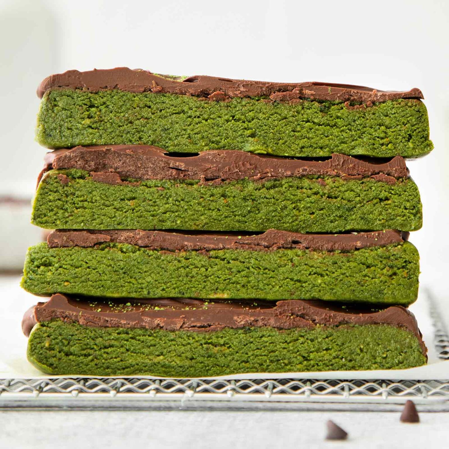 Matcha Protein Bars - Texanerin Baking