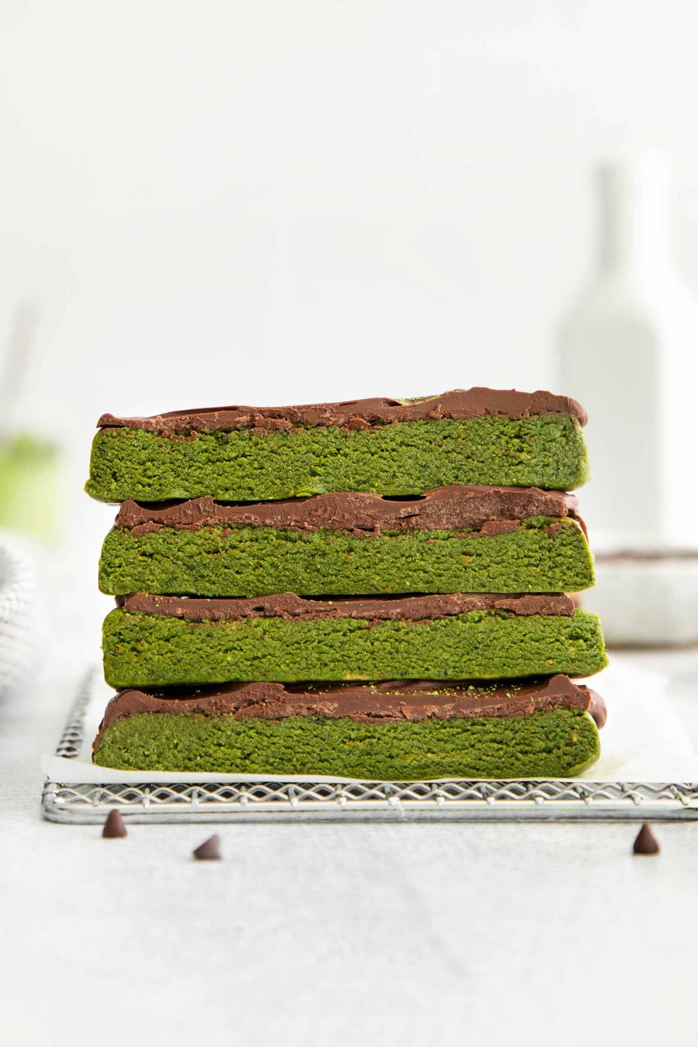 Matcha Protein Bars - Texanerin Baking
